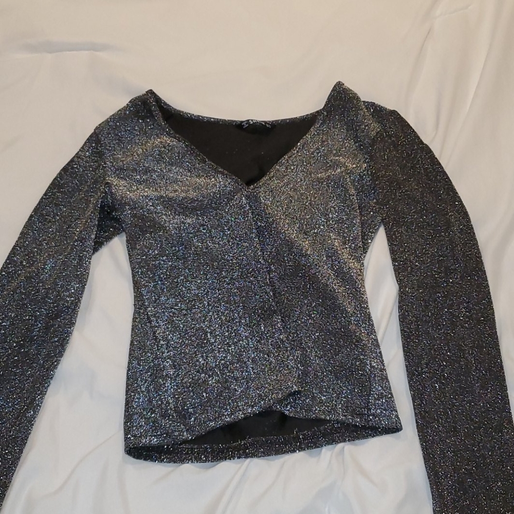 Super Glittery Top